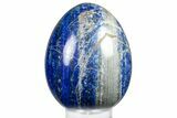 Bargain, Polished Lapis Lazuli Egg - Pakistan #352564-1